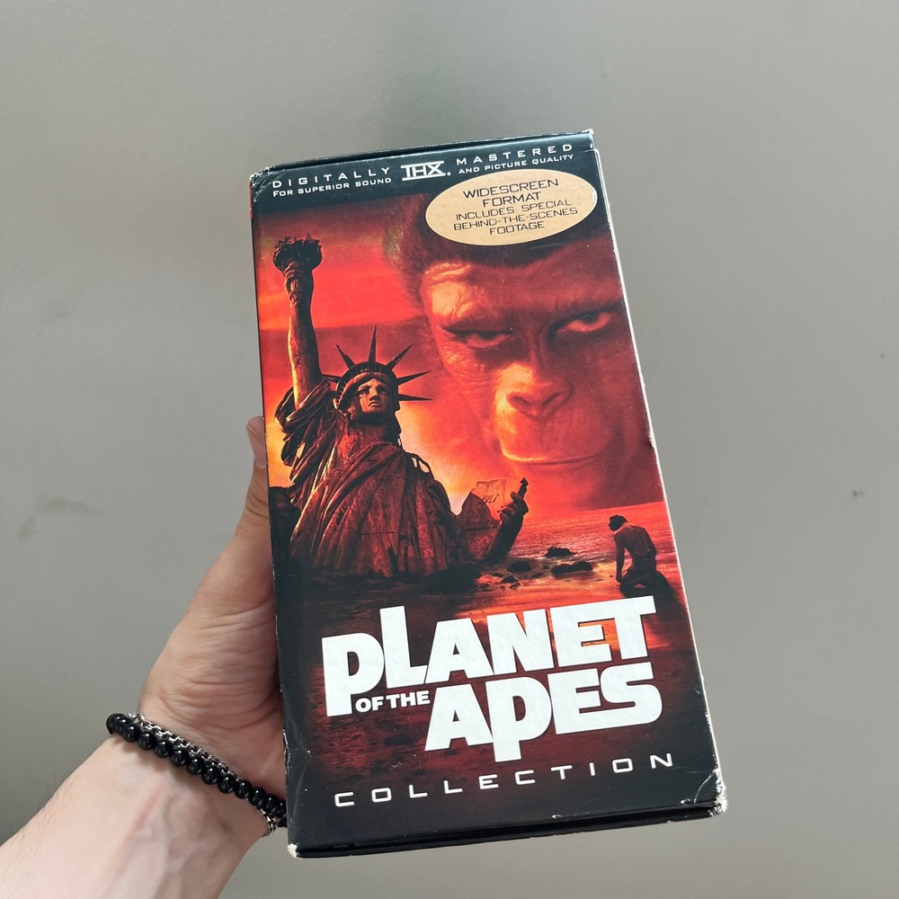 Planet of the Apes Collection VHS Box Set Special Collectors Edition Widescreen